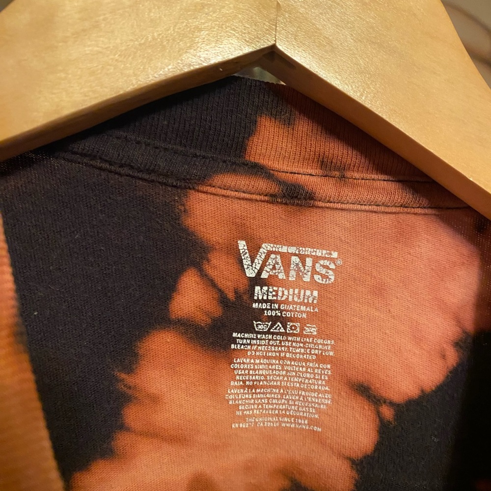 Vans Custom Spiral One Of One Reverse Dye Mens Lo… - image 4